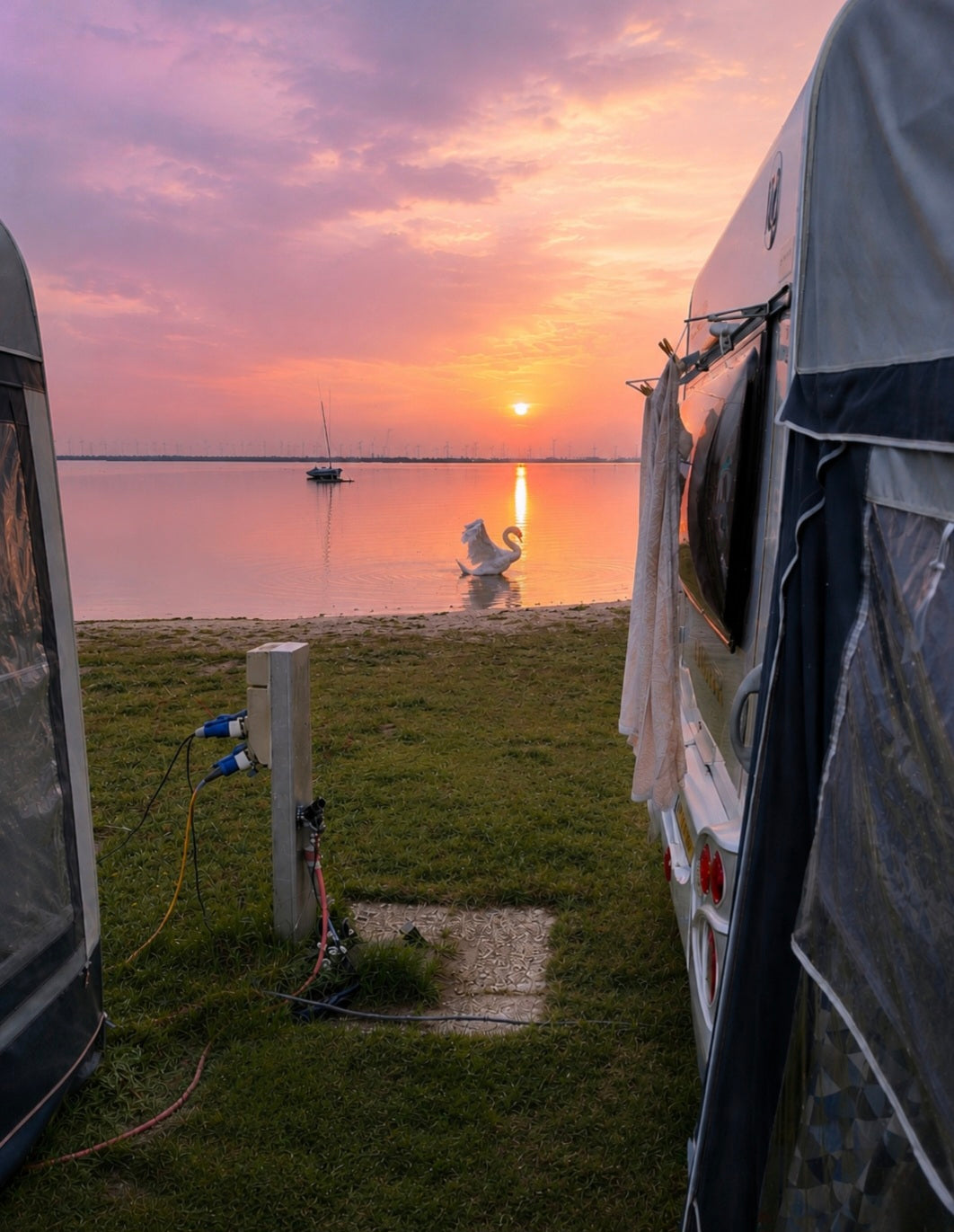 Camping-Wäscheleine